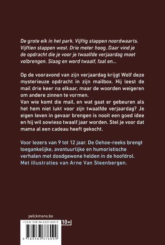 Achterkant van Geheime opdracht