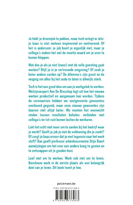 Achterkant van Je werk of je leven?!