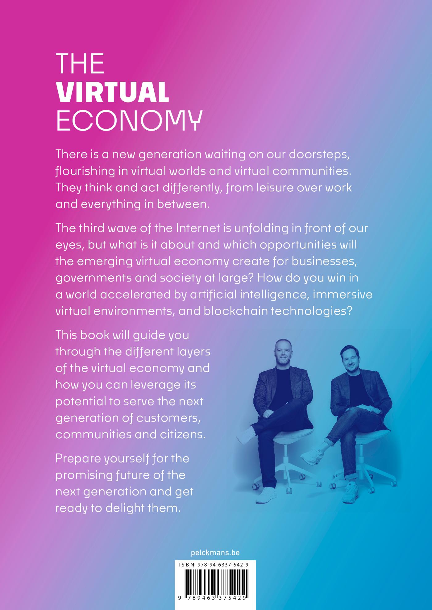 Achterkant van The Virtual Economy