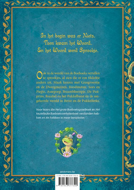 Achterkant van Het dikke Boeboekssprookjesboek
