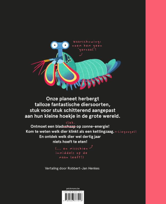 Achterkant van De meest krankzinnige dieren ter wereld