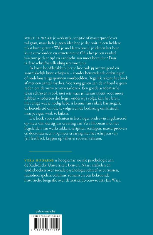 Achterkant van Nog beter schrijven dan je dacht