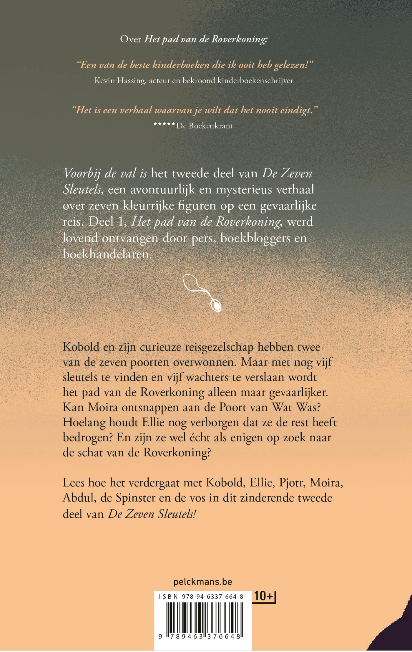 Achterkant van Voorbij de val