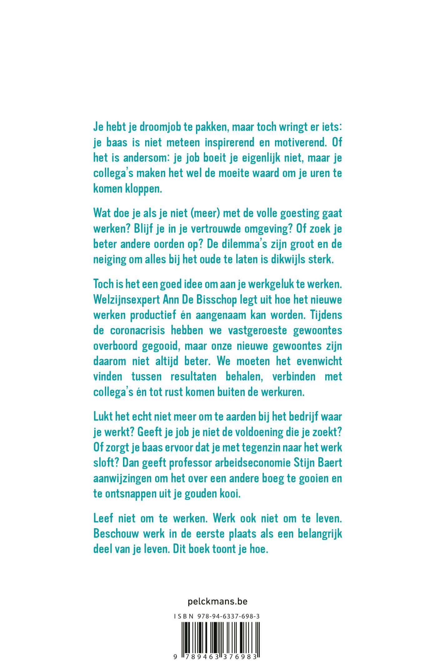 Achterkant van Je werk of je leven?!