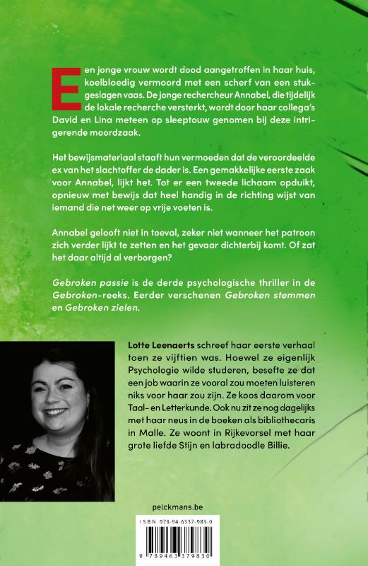 Achterkant van Gebroken passie