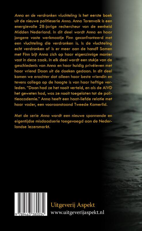 Achterkant van Anna en de verdronken vluchteling