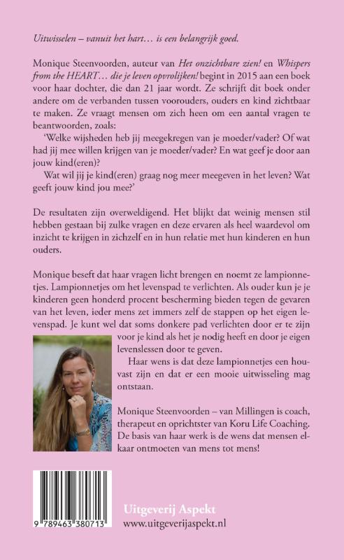 Achterkant van Kind, wat geef ik je mee...