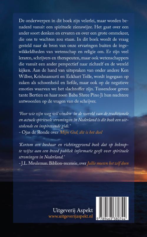 Achterkant van De grote ommekeer