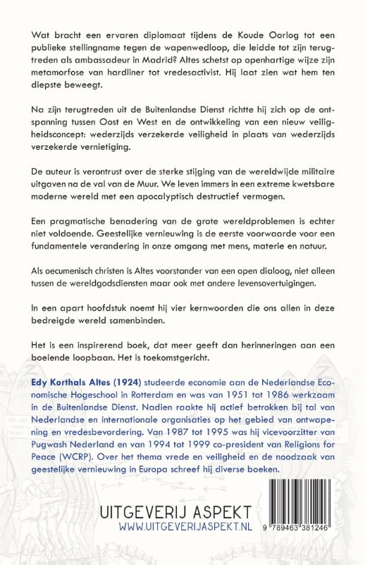 Achterkant van Van havik tot vredesduif