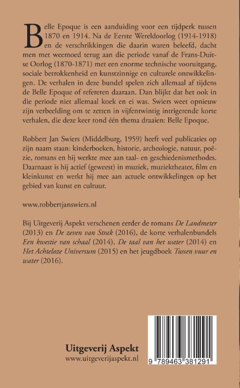Achterkant van Belle Epoque
