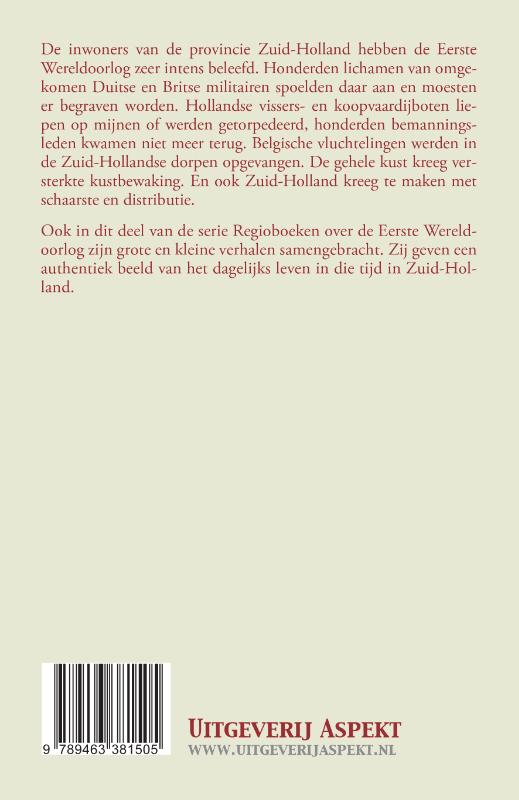 Achterkant van Zuid-Holland en de eerste Wereldoorlog