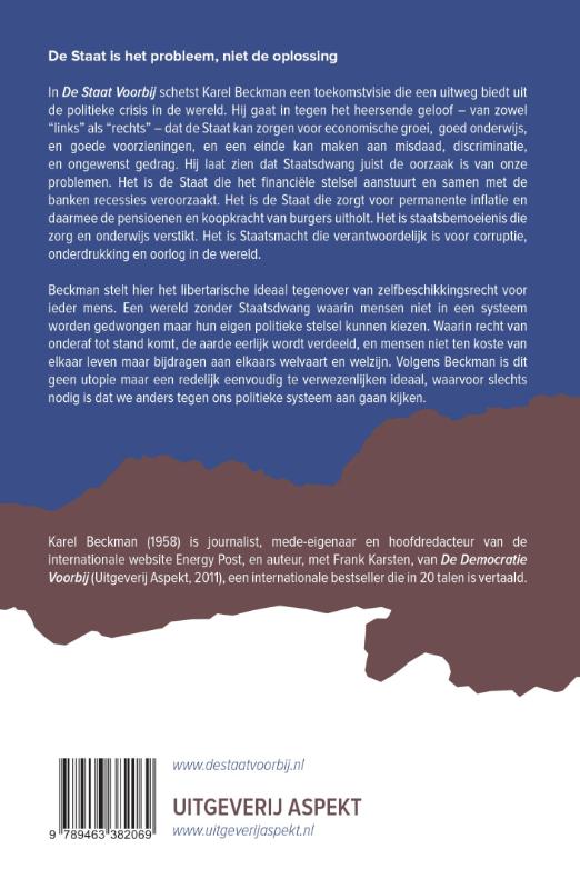 Achterkant van De staat voorbij