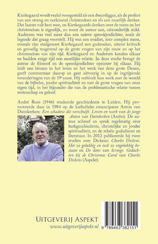 Achterkant van Kierkegaard en Anderson