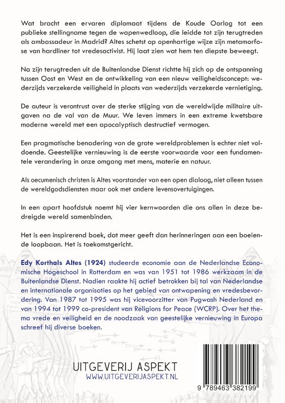 Achterkant van Van Havik tot Vredesduif GLB