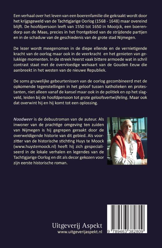 Achterkant van Noodweer