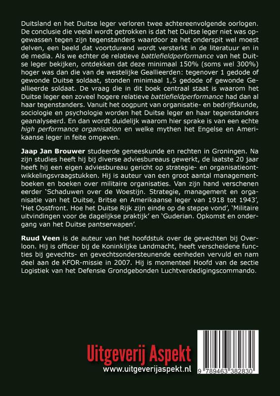 Achterkant van Auftragstaktik en het Pruisische/Duitse leger 1850-1945