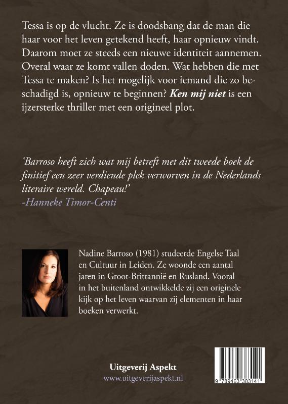 Achterkant van Ken mij niet GLB