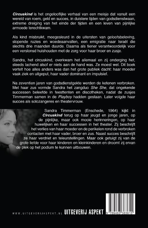 Achterkant van Circuskind