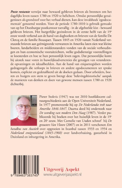 Achterkant van Poste restante 1780-1920