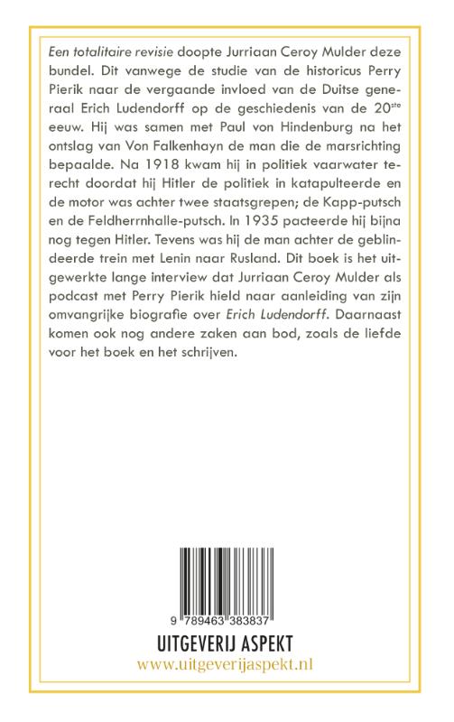 Achterkant van Een Totalitaire revisie