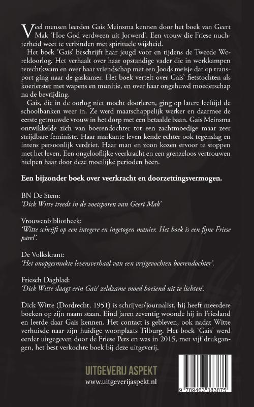 Achterkant van Gais