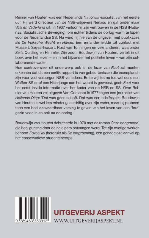 Achterkant van Fout