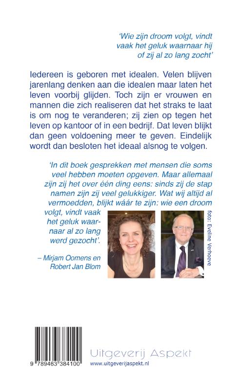 Achterkant van Start een Nieuwe Toekomst