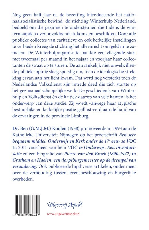 Achterkant van Armenzorg als strijdperk