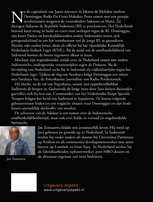 Achterkant van De schreeuw van de adelaar GLB