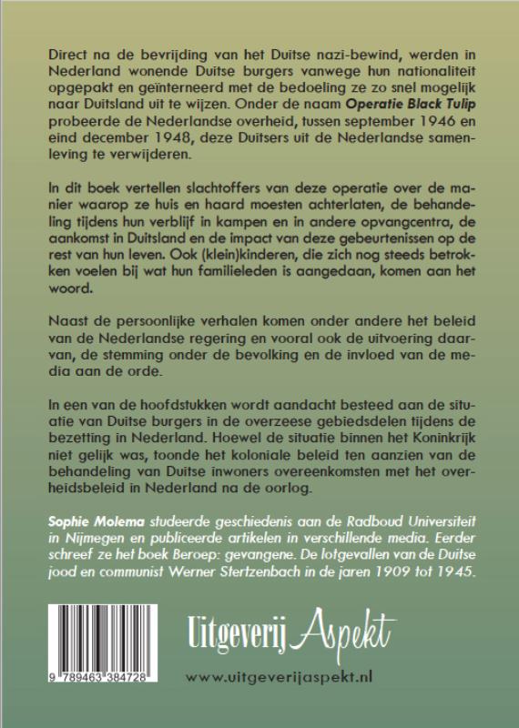 Achterkant van Wie is de vijand GLB