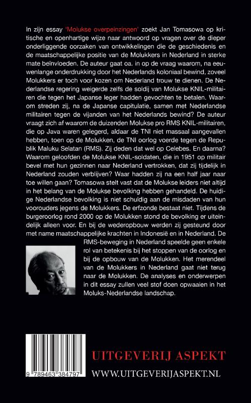 Achterkant van Molukse Overpeinzingen