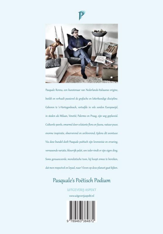 Achterkant van Pasquale's Poëtisch Podium
