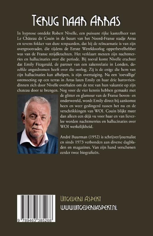 Achterkant van Terug naar Arras
