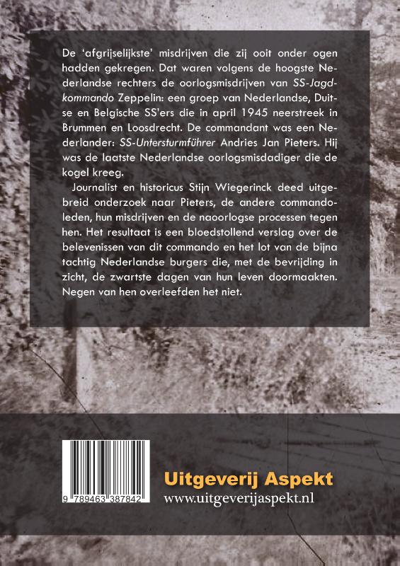 Achterkant van Het Commando Pieters GLB