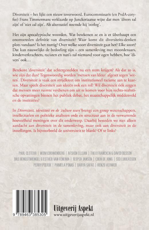 Achterkant van Diversiteit, identiteit en de ‘culture wars’
