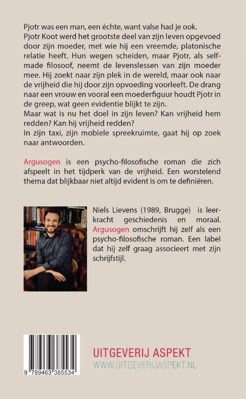 Achterkant van Argusogen