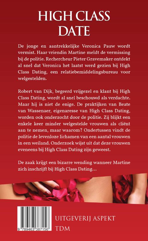 Achterkant van High class date
