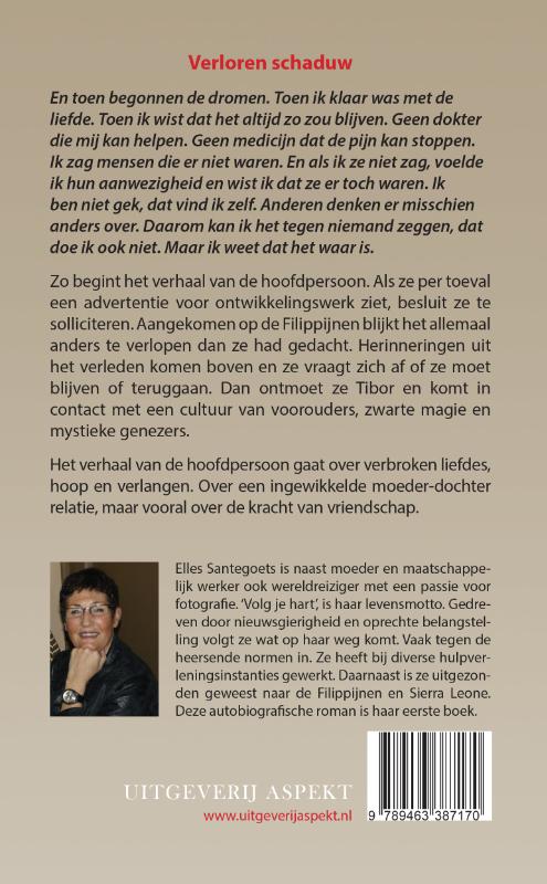 Achterkant van Verloren Schaduw