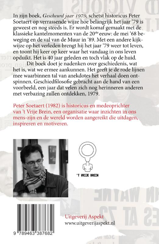 Achterkant van Gescheurd jaar 1979