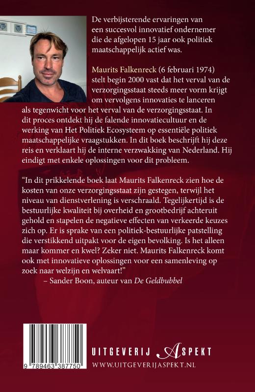 Achterkant van Neerwaarts Nederland