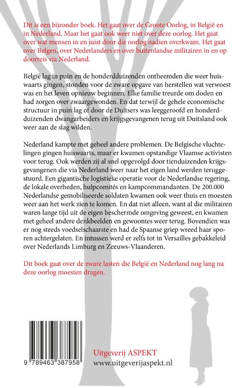 Achterkant van Napijnen van de Groote Oorlog