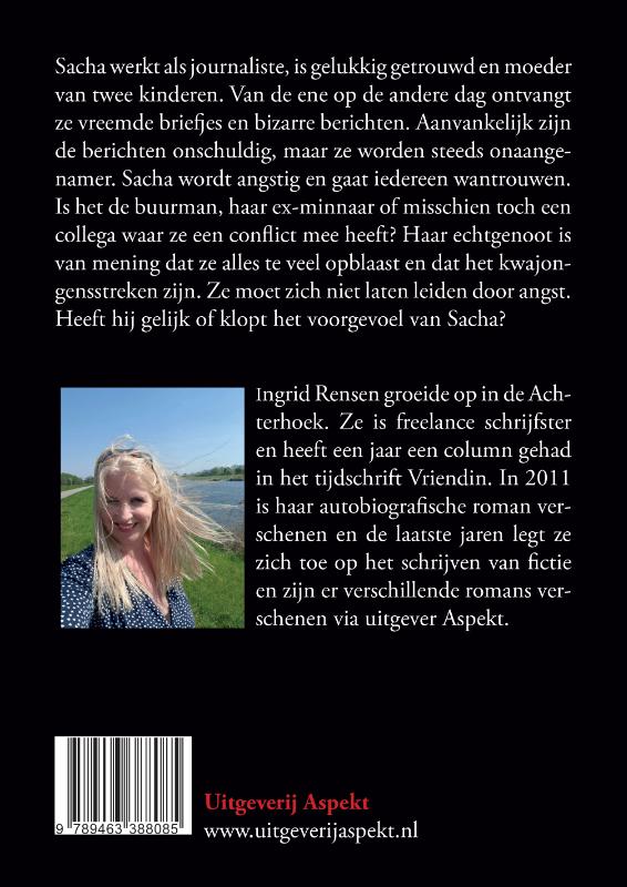 Achterkant van De ontmaskering