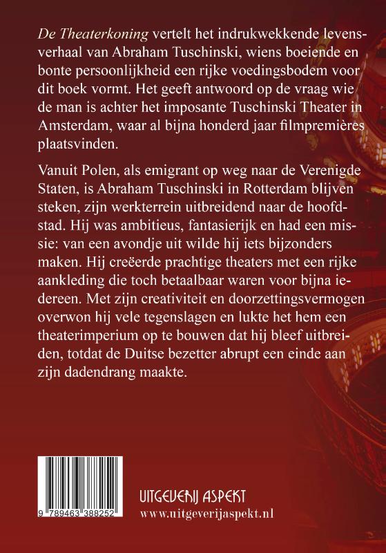 Achterkant van De theaterkoning GLB