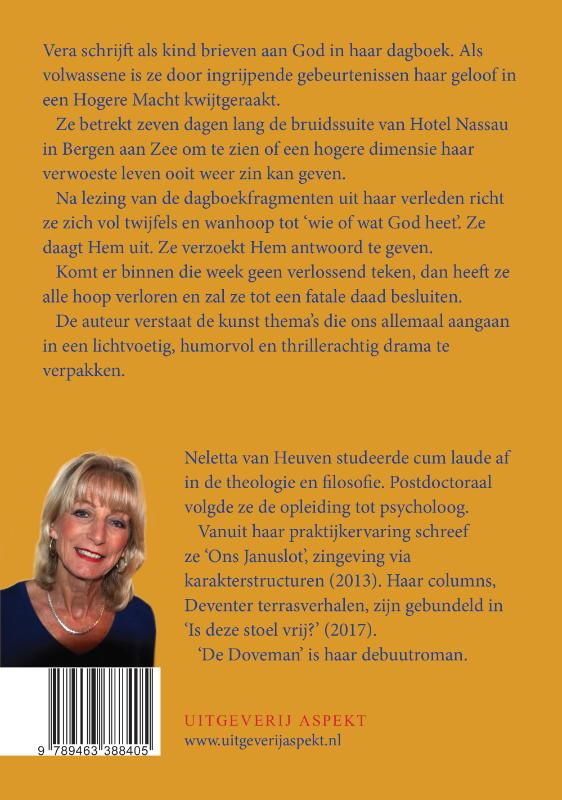 Achterkant van De Doveman GLB