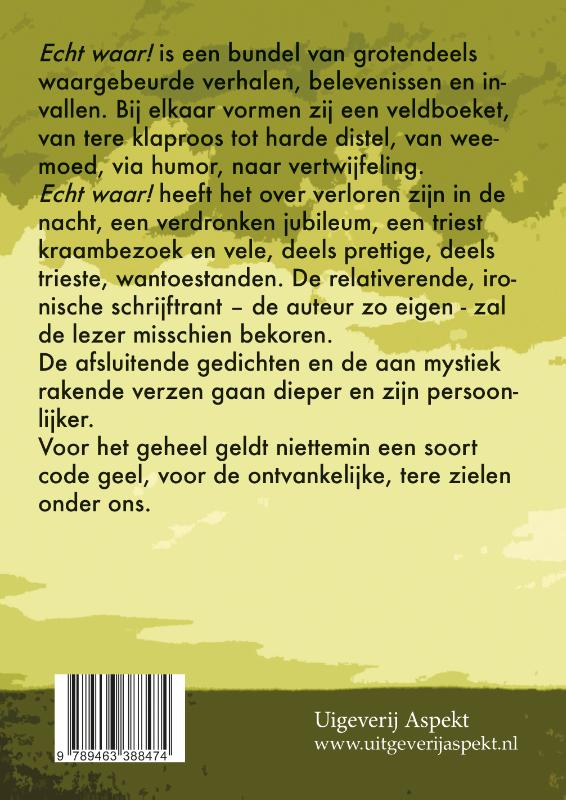 Achterkant van Echt waar! GLB
