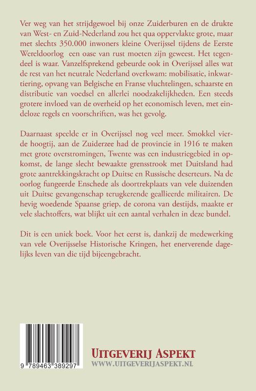 Achterkant van Overijssel en de Eerste Wereldoorlog