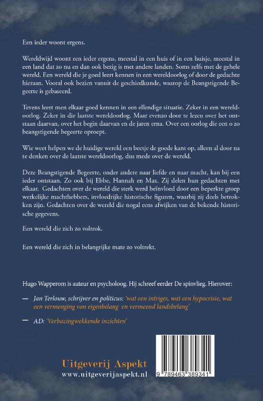 Achterkant van Beangstigende Begeerte