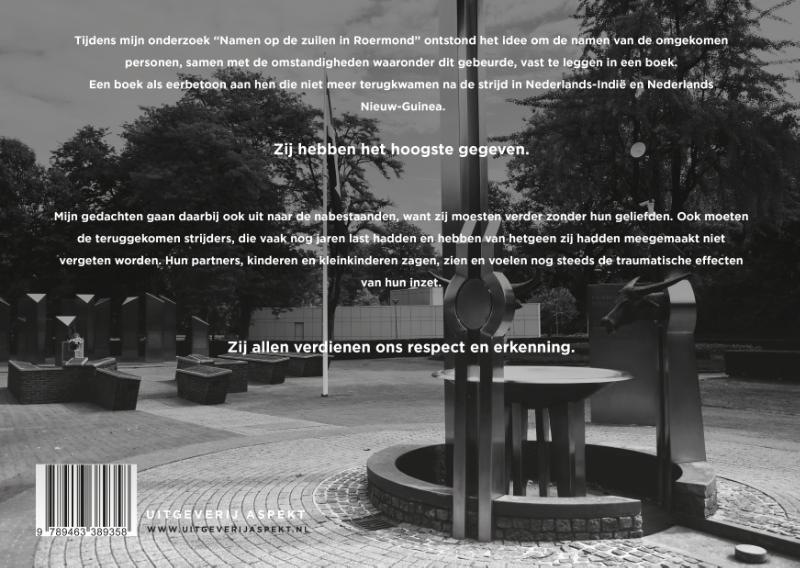 Achterkant van Namen in Roermond