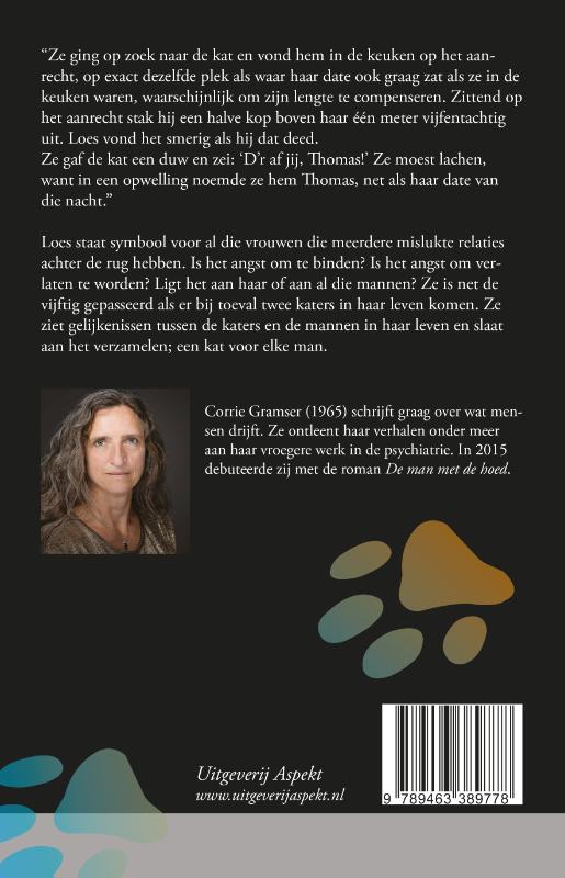 Achterkant van Katers van Mannen