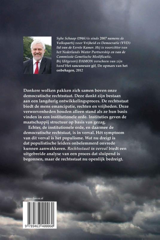 Achterkant van Rechtsstaat in verval
